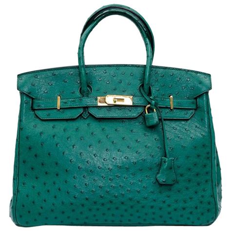 hermes birkin green ostrich bag price|hermes birkin 25 ostrich.